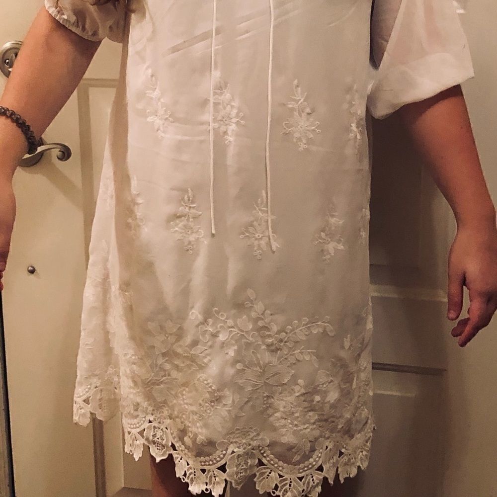 Women’s White Dress - Eva Mendes size S - Picture 5 of 5